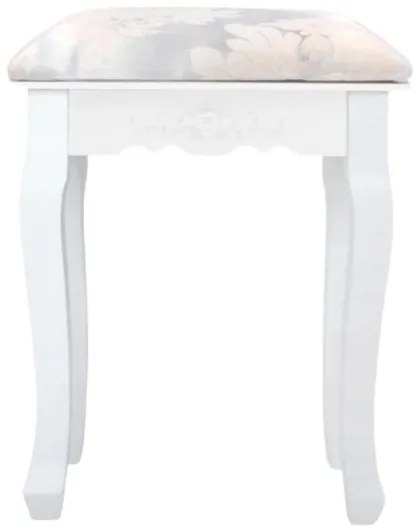 Bestent Taburetka WHITE BARROCO