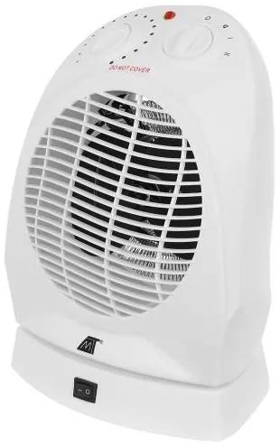 ISO Teplovzdušný ventilátor 2000W biely, 11006