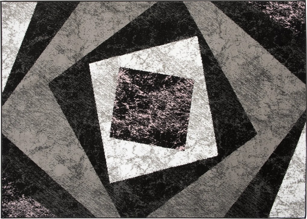 TA Koberec K855F ČIERNA LACNÁ PP EWL Rozmer: 300x400 cm