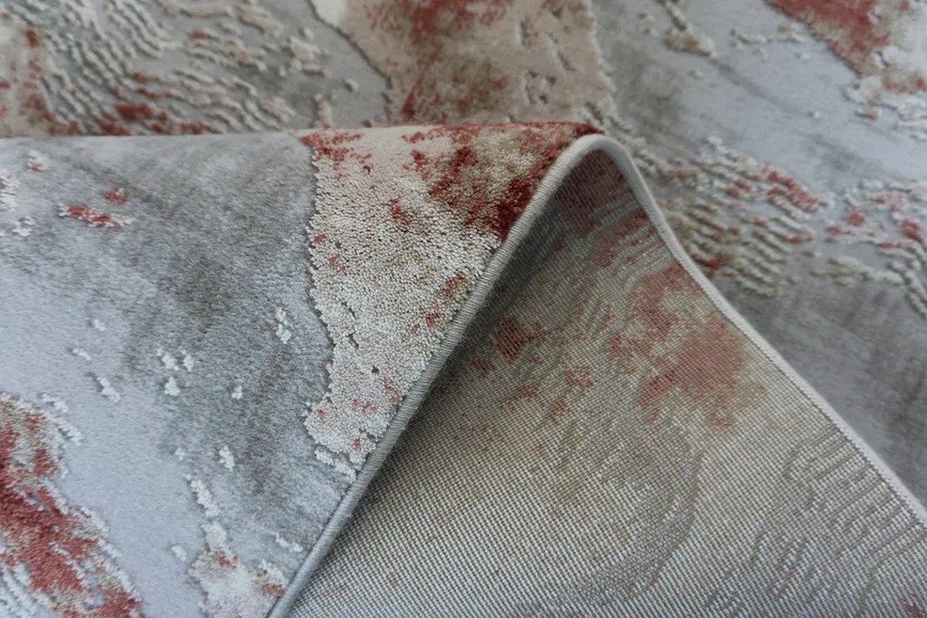 BE Koberec Mitra 3001 TERRA – hnedý obdĺžnikový Rozmer: 60x100 cm