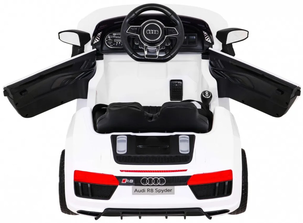 RAMIZ Elektrické autíčko Audi R8 HL1818 - biele
