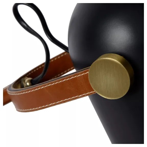 Lucide 05627/01/30 - Stolná lampa WAYLON 1xE27/25W/230V čierna