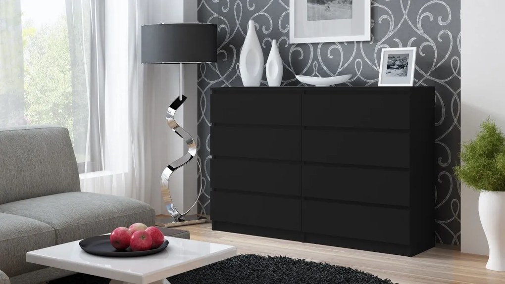 Komoda MALWA BETTY II čierna