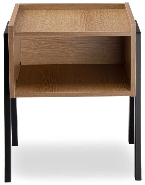 Nočný stolík SKIVE Modern Oak