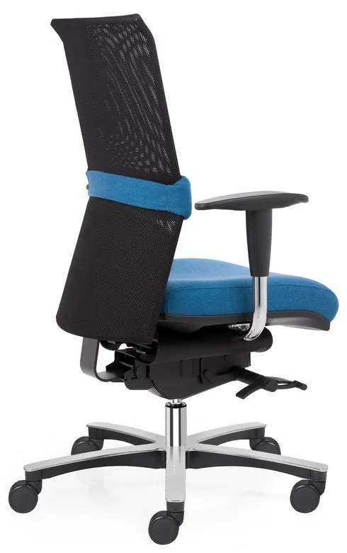 Zdravotná stolička Reflex Balance, modrá / čierna