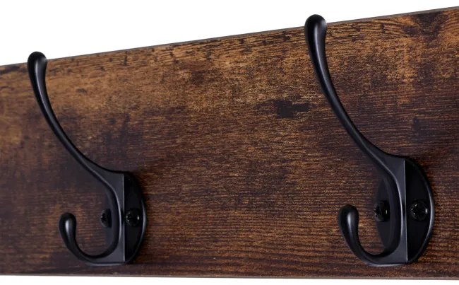 Vešiak na kabáty s botníkom ODRYS čierny