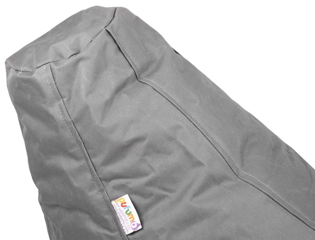 Sedací vak Damla sivý