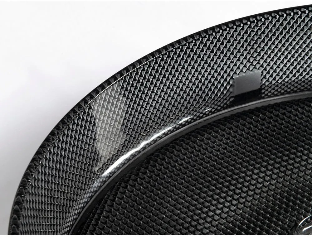 Čierne sklenené umývadlo 49x38 cm Nobal – Sapho