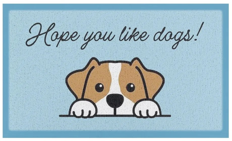 Rohožka 40x70 cm Hope You Like Dogs – Artsy Doormats