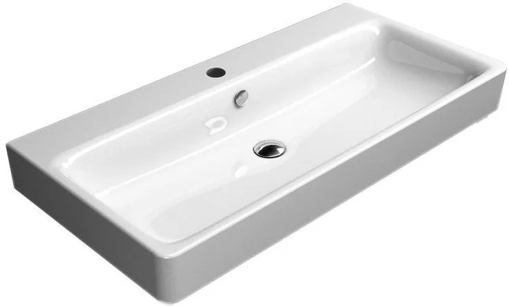 GSI GSI, SAND keramické umývadlo 100x50 cm, biela ExtraGlaze, 9023111