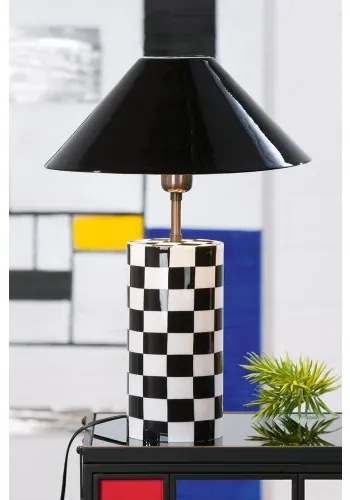 Design LED kovové svietidlo CHECK