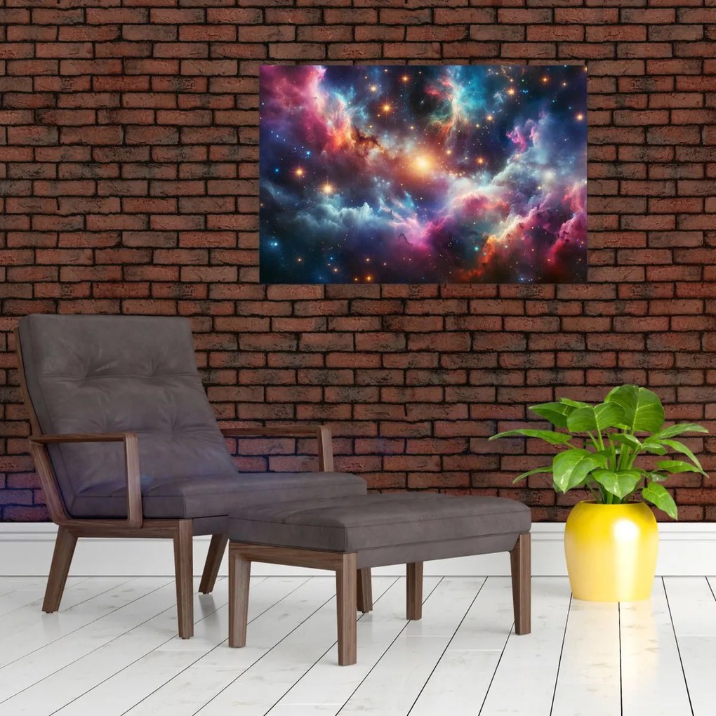 Obraz - Temný vesmír (90x60 cm)
