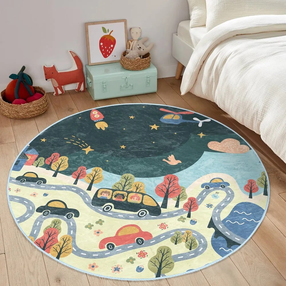 Detský koberec ø 80 cm Comfort – Mila Home
