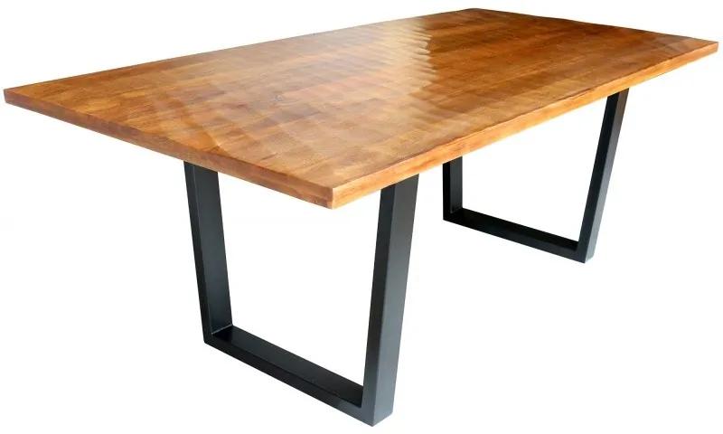 Hector Drevený jedálenský stôl Scorpion 200x100 cm hnedý