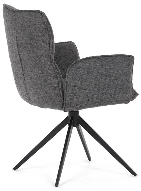 Autronic BONTEC Jedálenská stolička, sivá, látka, DCH-D1328 GREY2 Farba: Šedá