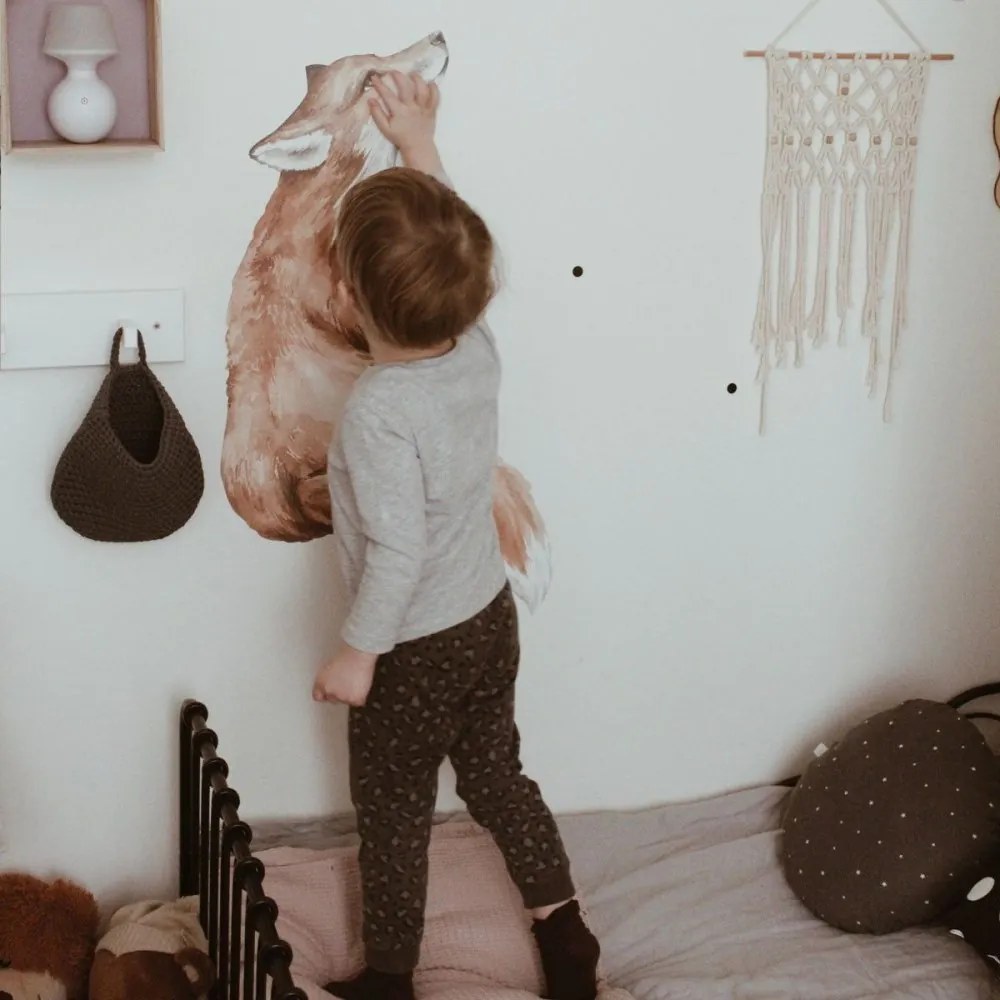 Samolepka do detskej izby pán lišiak