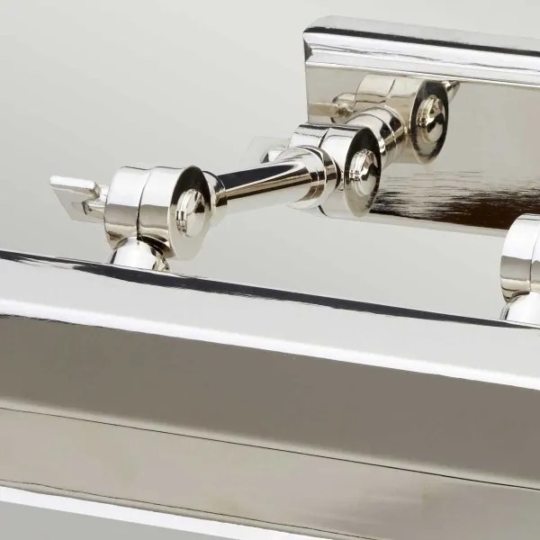 Elstead CHAWTON-PLM-PN - Obrazové svietidlo CHAWTON 2xE14/40W/230V chróm