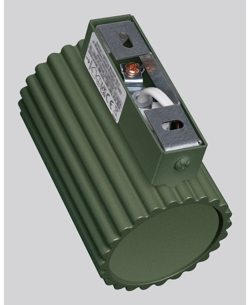 Zelené nástenné svietidlo Gleam – Sollux