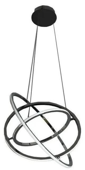 LED Stmievateľný luster na lanku LED/105W/230V 3000-6500K + diaľkové ovládanie