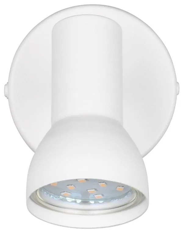 Biele bodové svietidlo ø 8 cm Cantar – Reality