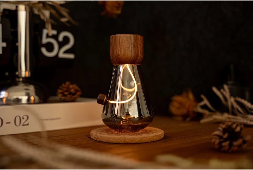 Prenosná svetelná dekorácia na USB ø 7 cm Opal – Gingko