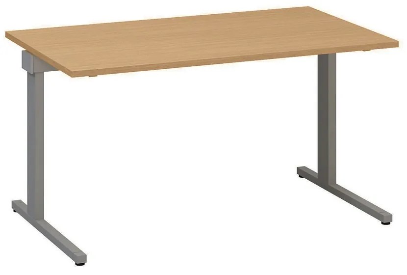 Stôl ProOffice C 80 x 140 cm, buk