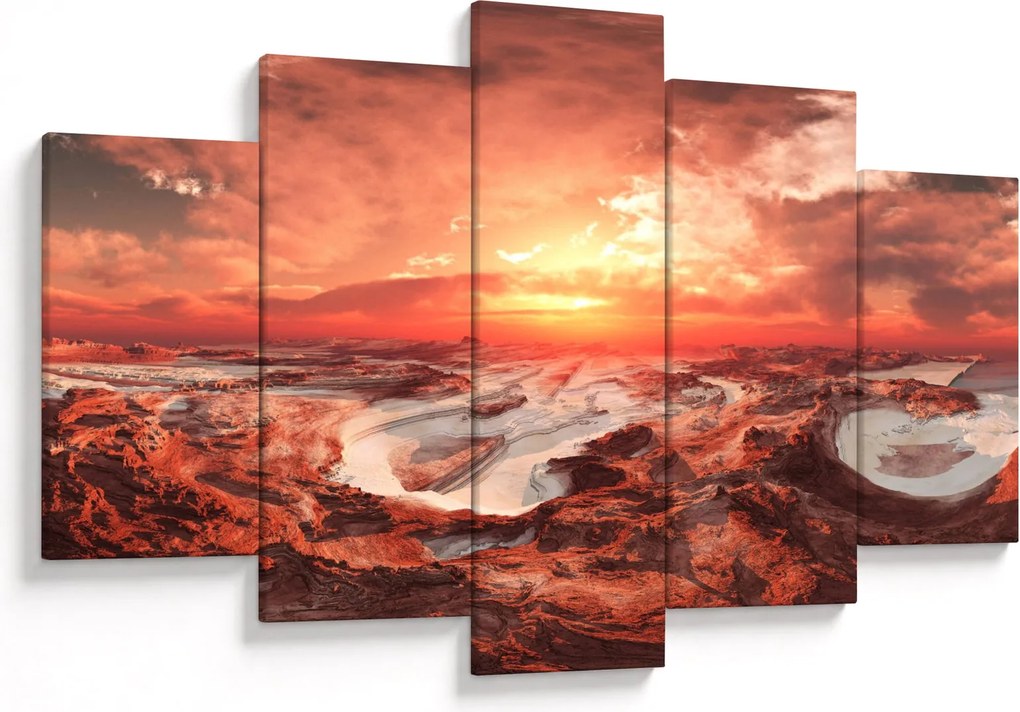 Obraz - Mars (150x105 cm)