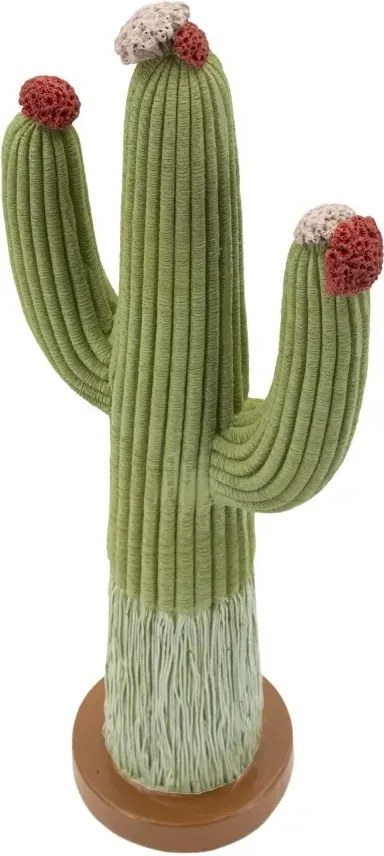 Dekoratívna soška Cactus 45 cm zelená
