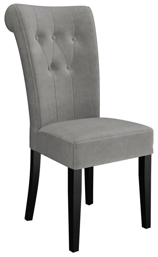 Jedálenská stolička ST65, Farby: biela polomatná, Potah: Magic Velvet 2217