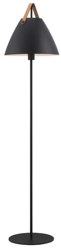 NORDLUX Priemyselná stojacia lampa STRAP, 1xE27, 40W, čierna