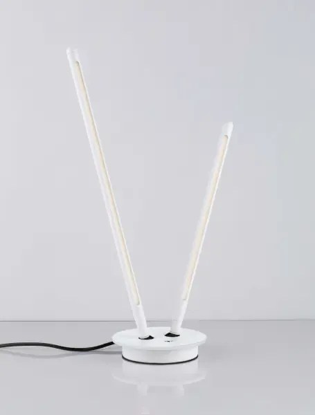LED stmievateľná biela stolná lampa Intec