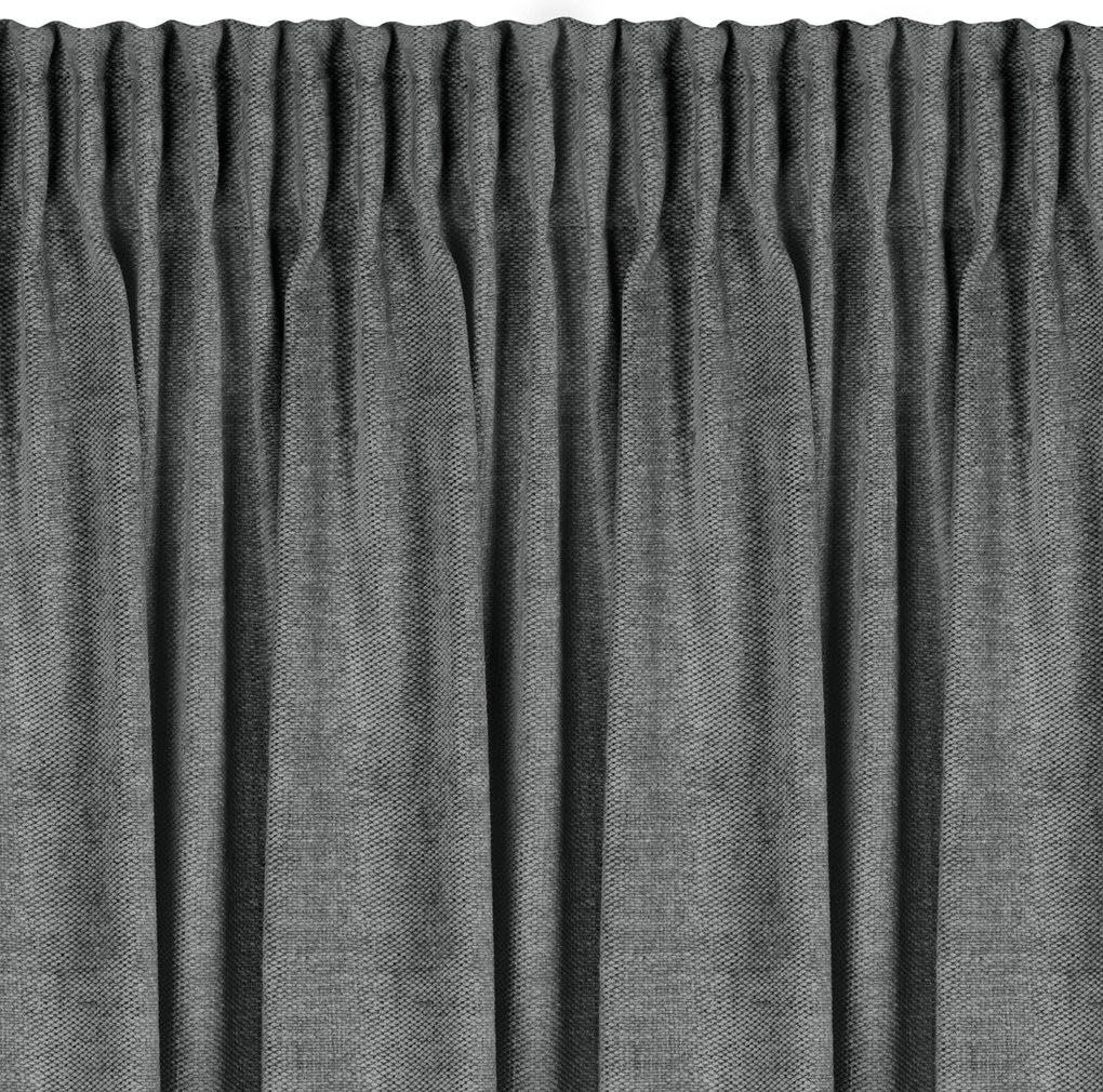 ZATEMŇOVACÍ ZÁVES NA PÁSKE NESKA 140X270 CM SIVÁ