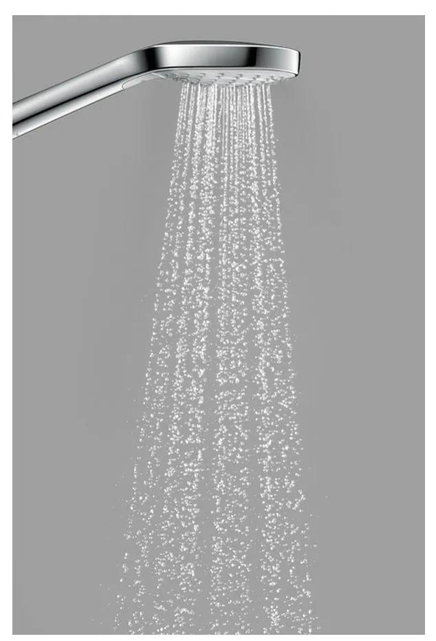 Hansgrohe Croma Select S - ručná sprcha, 3jet, EcoSmart 9 l/min, biela-chróm 26803400