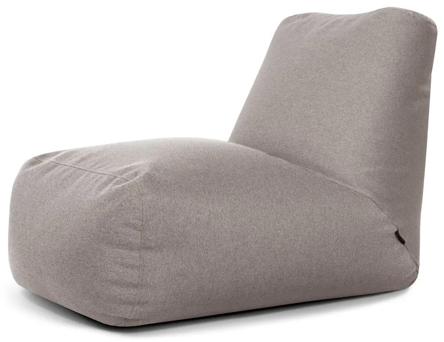 Sivobéžový sedací vak Tube – SLOWDOWN