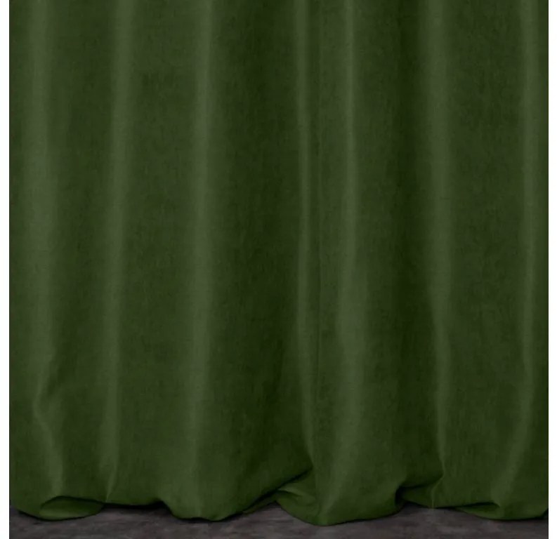 DECOREUM Jednofarebný záves z mäkkej tkaniny 140 cm x 250 cm tyrkysová 100 % polyester Rozmer varianty: 140 cm x 250 cm, Farba varianty: Tyrkysová 53689