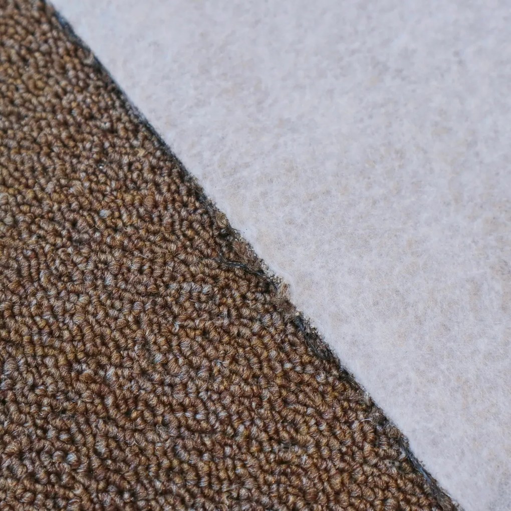 Betap, Koberec metráž Rambo-Bet 93, na mieru, šíře 3m,4m,5m, hnedá, ab (mriežka), kuchyňa