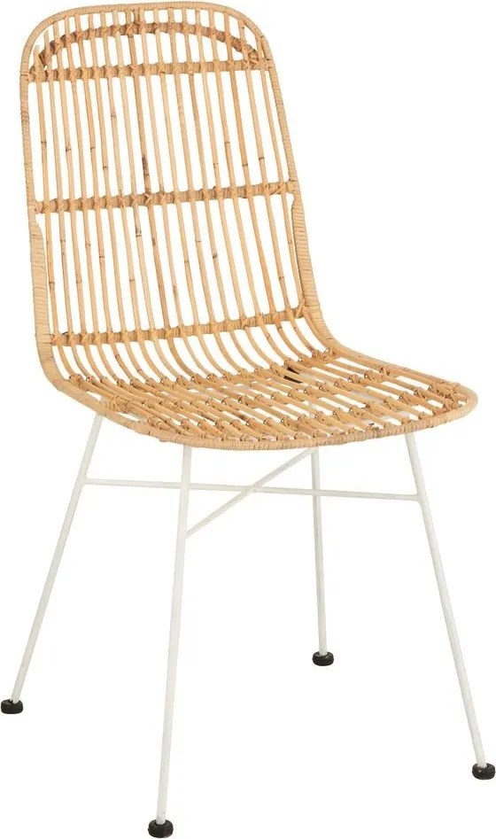 Prírodná ratanová jedálenská stolička Keni Rattan Natural - 58*44*88cm