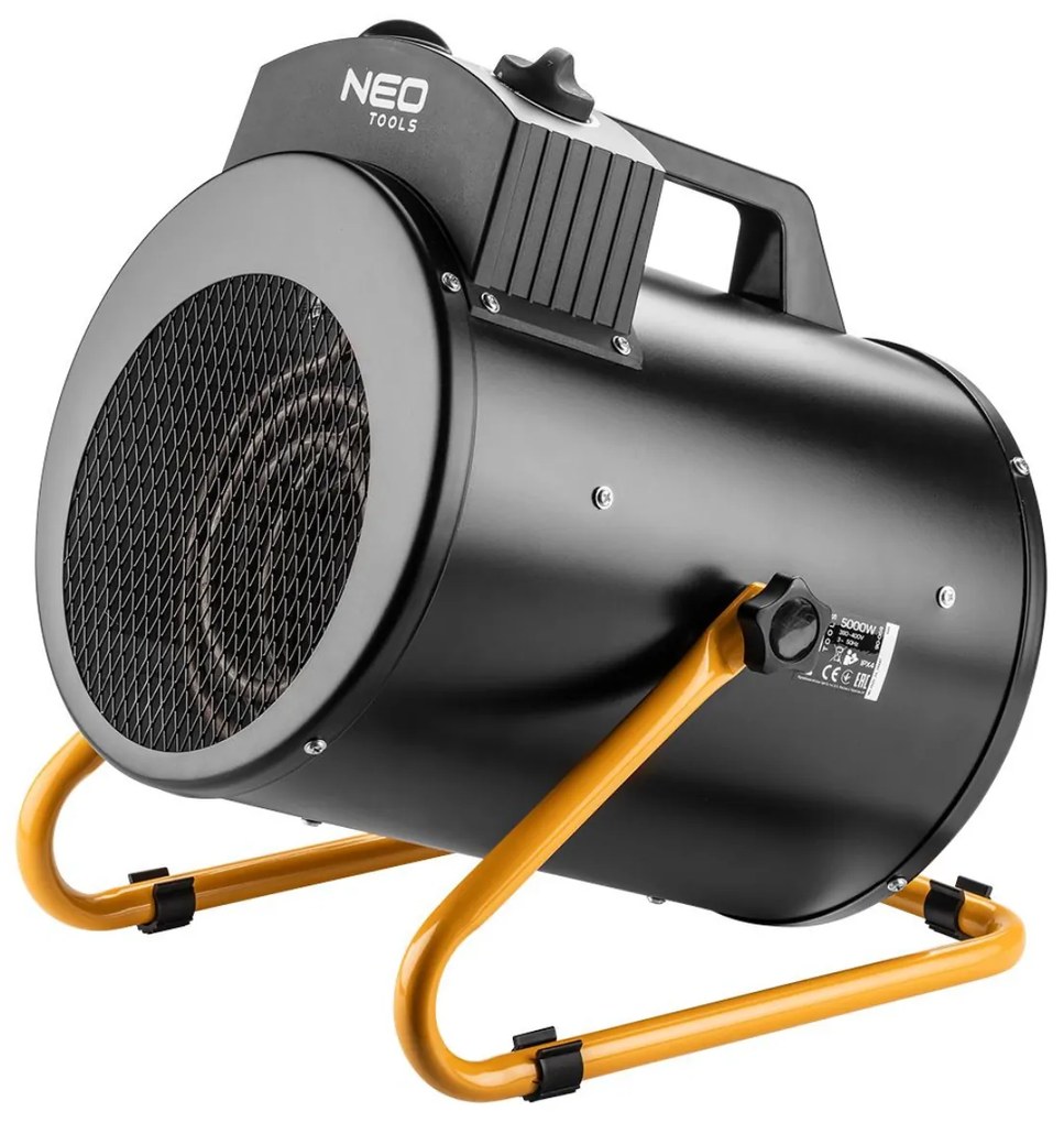 Priemyselný elektrický ohrievač 5kW IPX4 | NEO 90-069