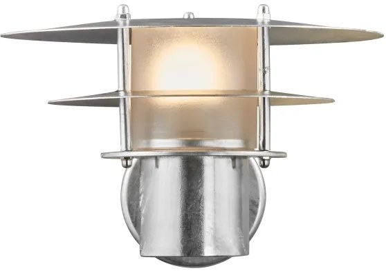 Nordlux - Vonkajšie nástenné svietidlo BASTIA 1xE14/12W/230V IP54 matný chróm