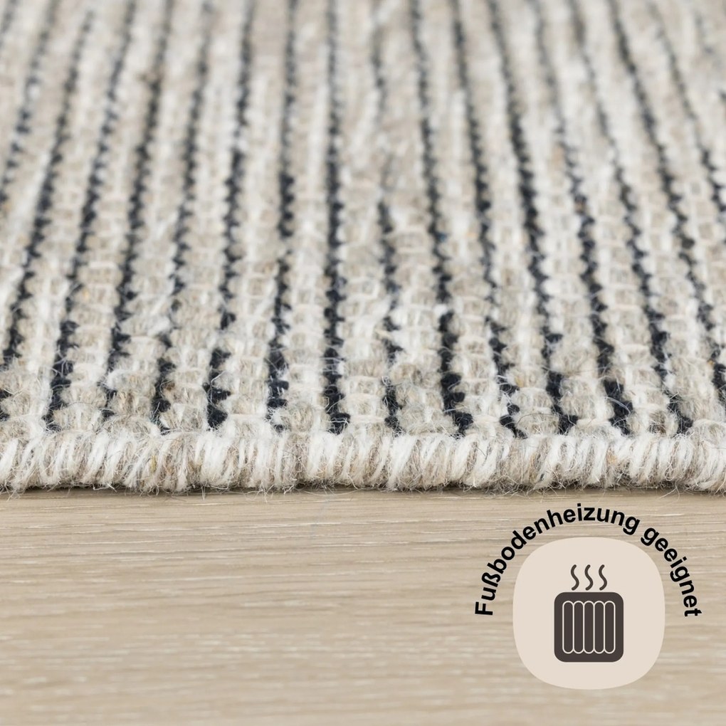 Behúň Suzan creme, 80x300, šedá, chodba / predsieň, My Flair