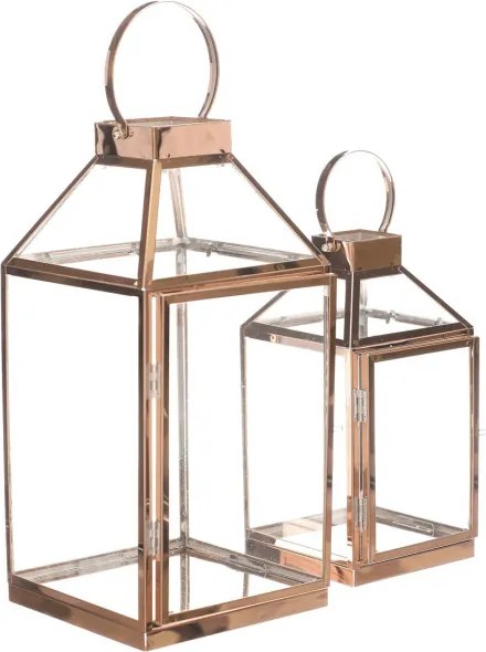Set dvoch lampášov zlatý LUC312 (2 ks)