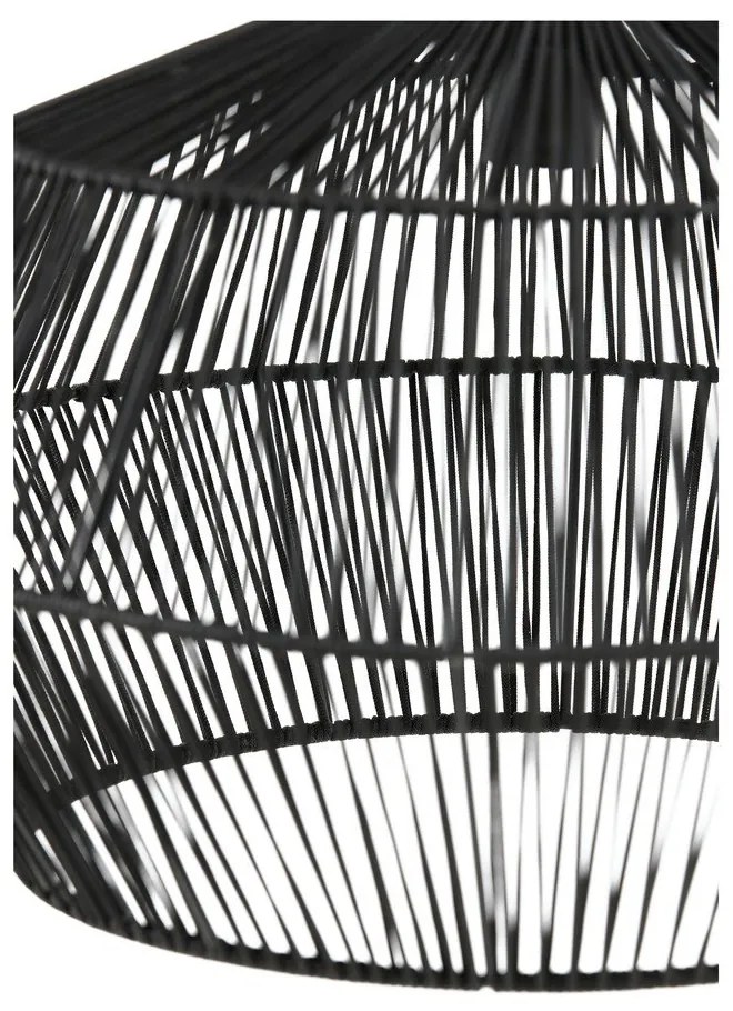 Matne čierne stropné svietidlo ø 49 cm Deya - Light &amp; Living