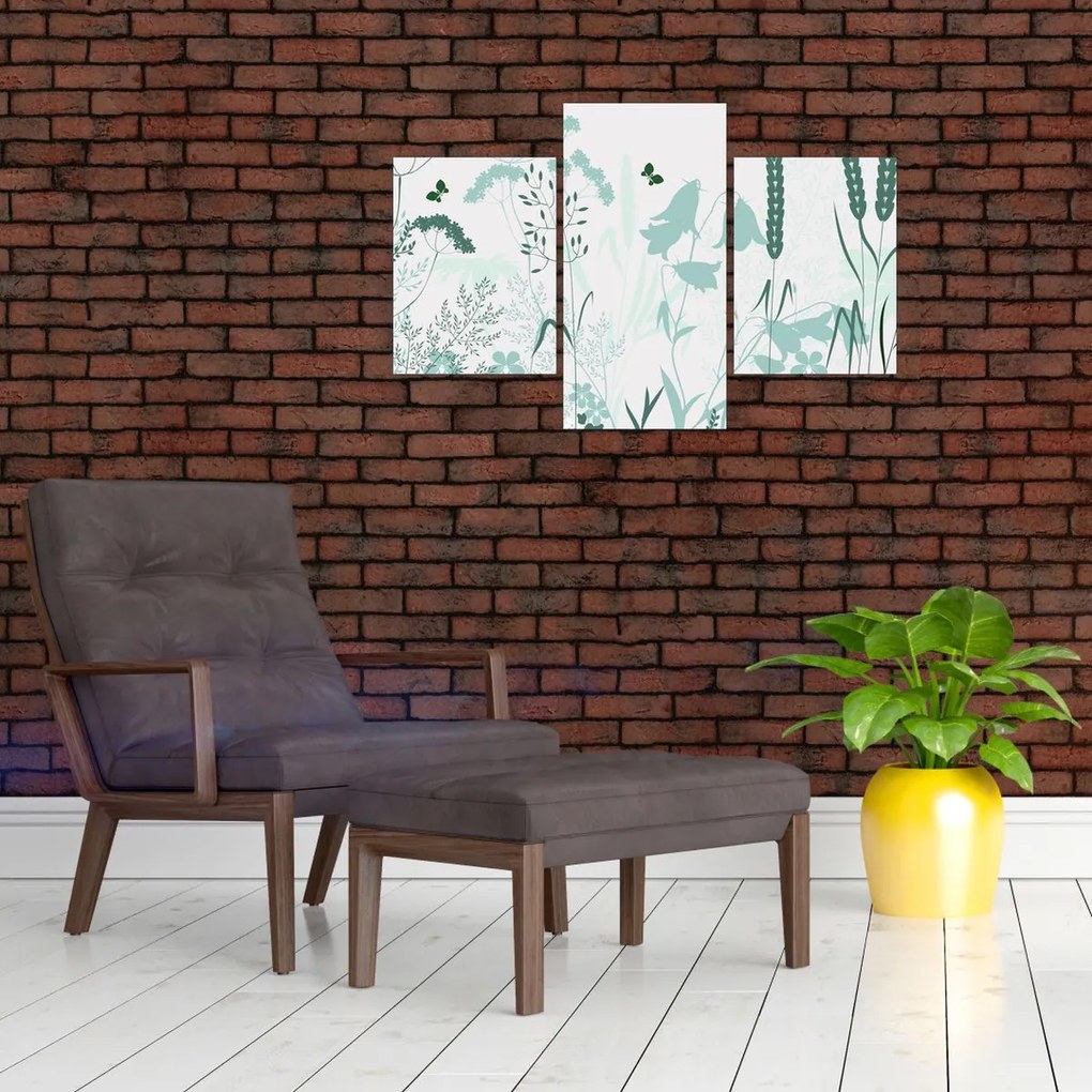 Obraz - Lúka vektor (90x60 cm)