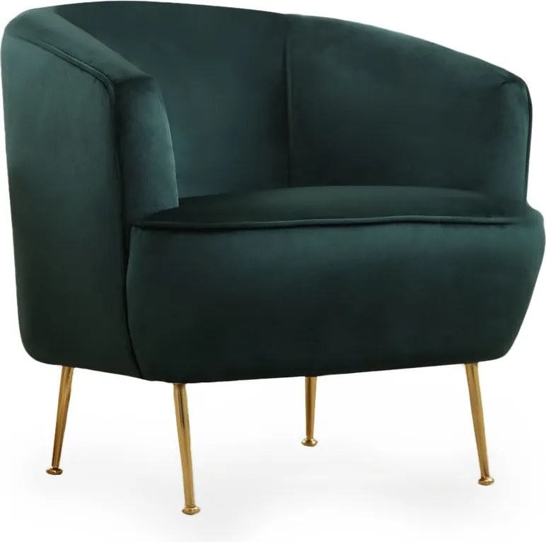 Zelené kreslo Piccoli – Artie