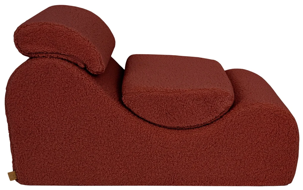 MeowBaby® Detské dizajnové kreslo Bearly Brown