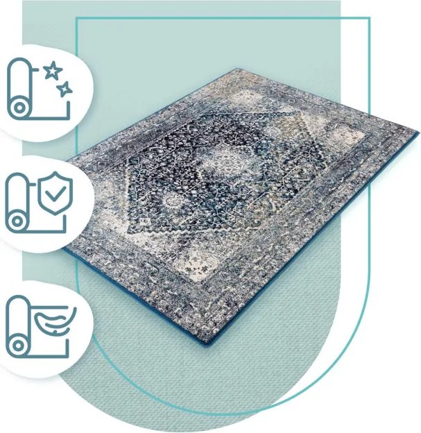 Koberec Agnella Isfahan Torena Smaragd