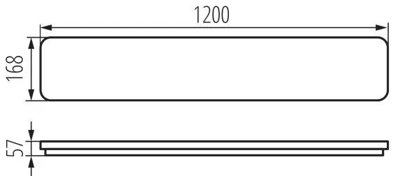 Kanlux38796-LED Strop. sviet. LINCEA LED/30/38/45W/230V 3000/4000/6500K IK08 IP40