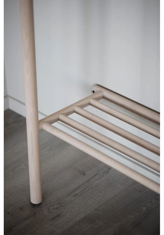 Predsieňová zostava z dubového dreva v prírodnej farbe Milford - Rowico