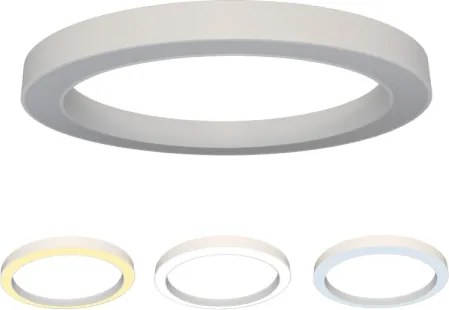 LED stropné svietidlo LED/100W/230V 3000/4000/6500K pr. 100 cm biela