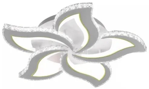 LED Stmievateľný prisadený luster LED/100W/230V 3000-6500K + diaľkové ovládanie